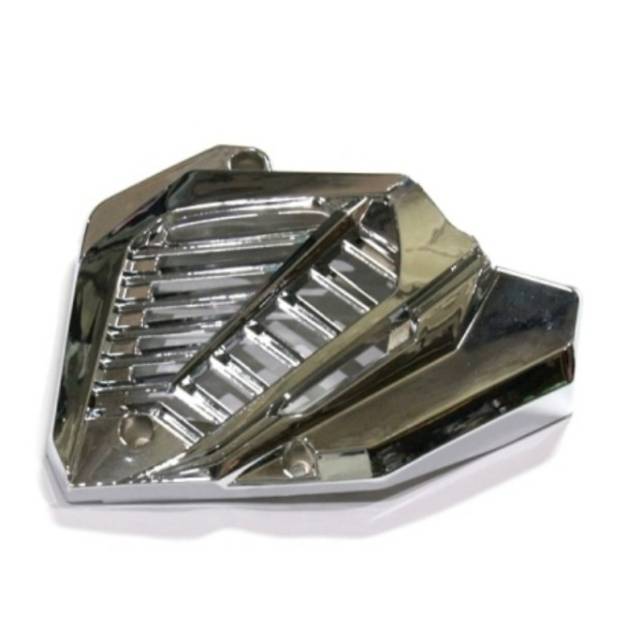Tutup cover radiator vario 150 chrome crom