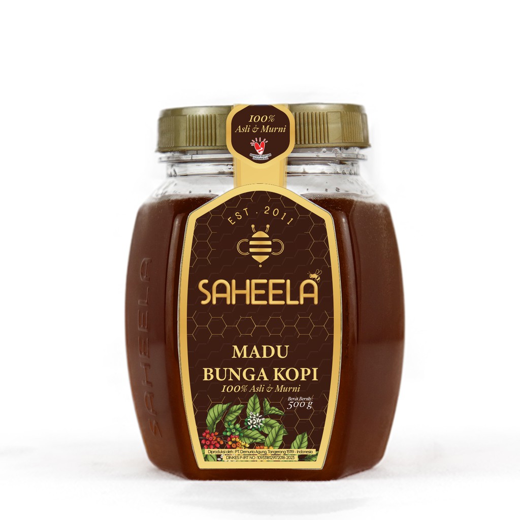 

Madu Murni Saheela Bunga Kopi 500 Gram / Madu Murni Asli / Madu Asli Murni / Madu Saheela / Saheela