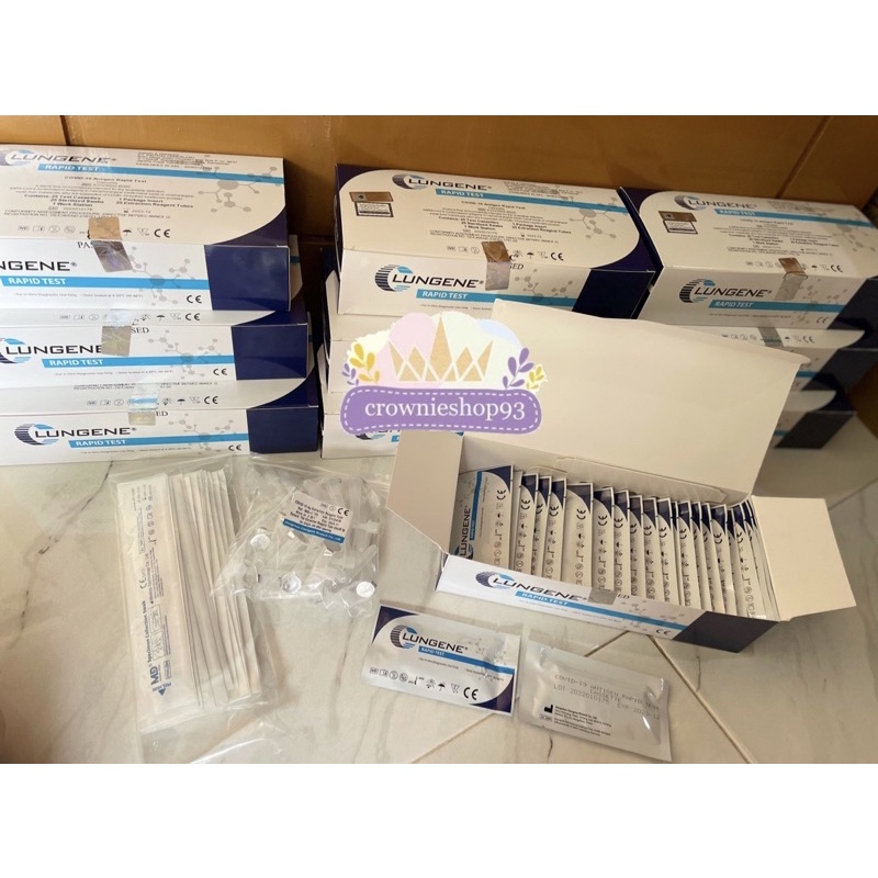 [ 1box ] Lungene Nasal Swab / Antigen Mandiri / Nasal Swab / Antigen Lungene