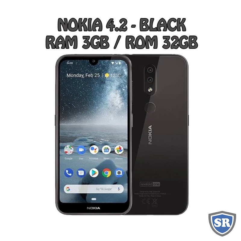 Nokia 4.2 - 3GB 32GB (3/32) - Black - Baru BNIB - Original Resmi