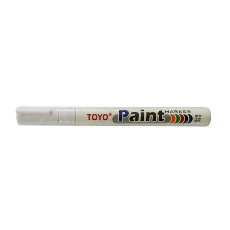 

Spidol ban toyo paint marker putih