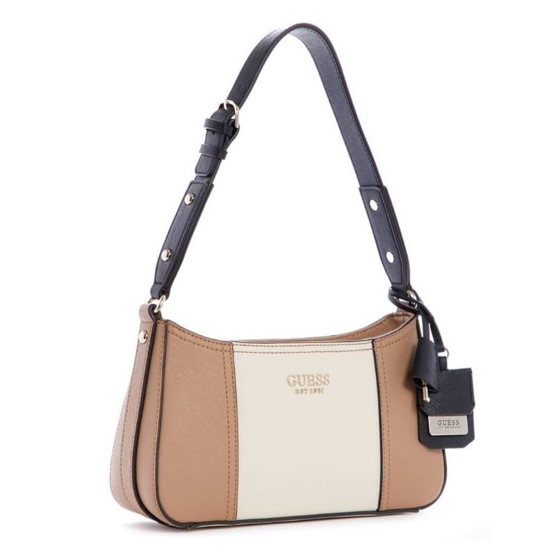 GUESSS georgiana top zip shoulder bag