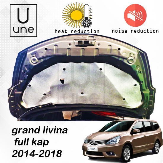 Peredam Panas Kap Mesin New Grand Livina Part 2 Full Kap 2014-2018 TOP Premium