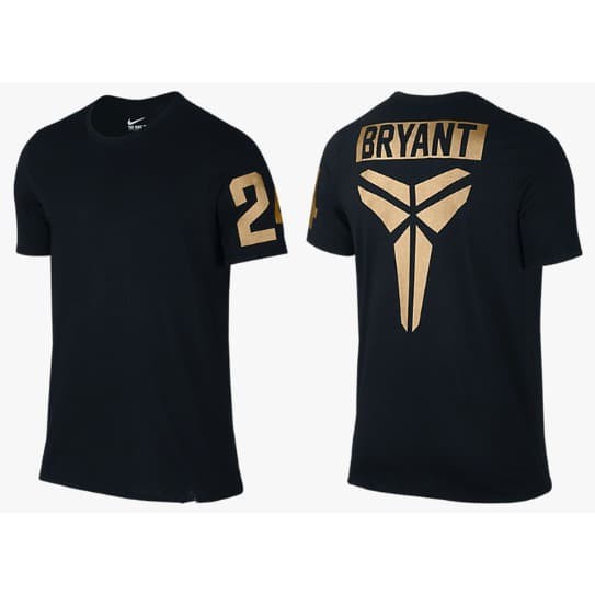 T-Shirt / Baju / Kaos Nike Kobe Bryant Gold Foil