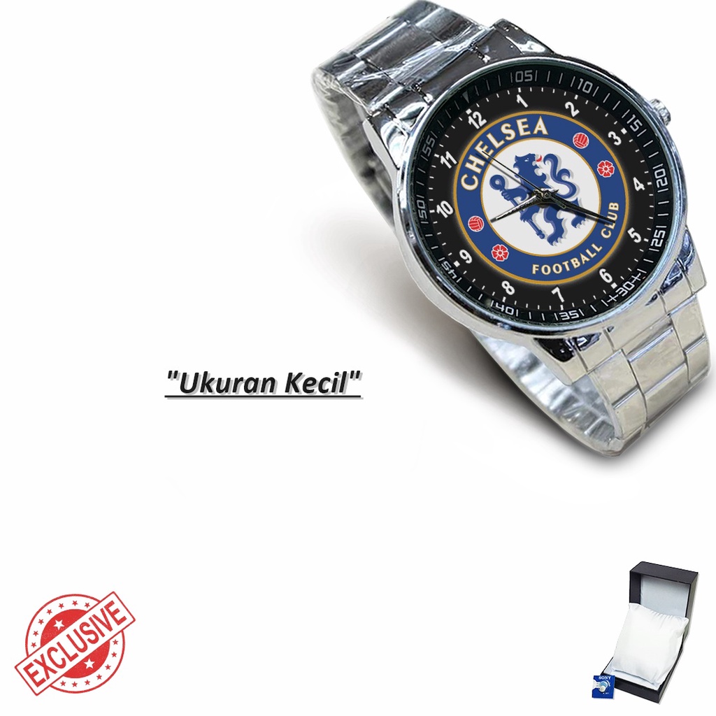 Jam Tangan Rantai Couple CHELSEA FC - 4 (Special)