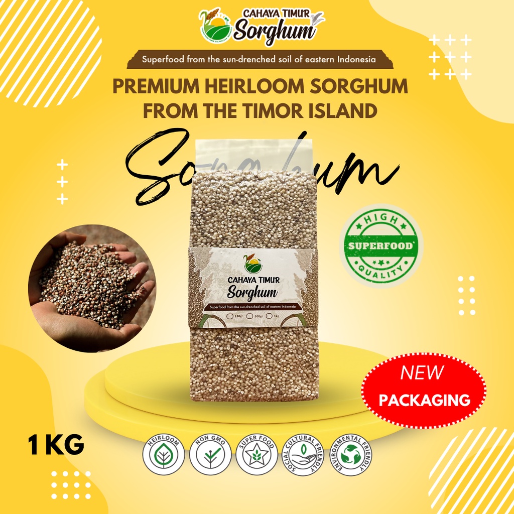 

Premium Heirloom Sorghum from The Timor Island 1kg