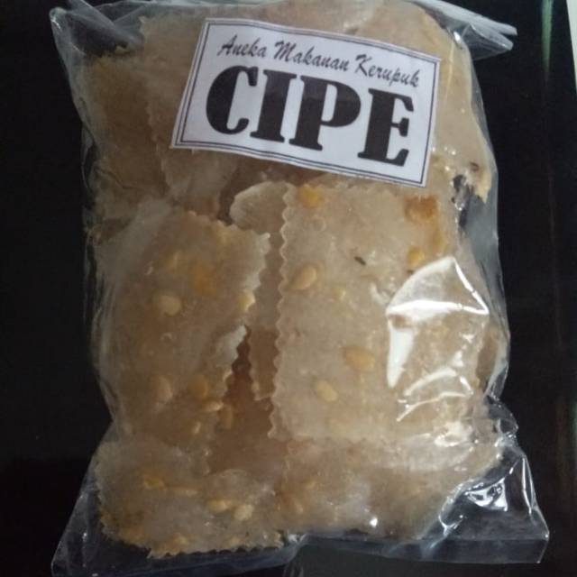 

Kerupuk Cipe (Aci Tempe)