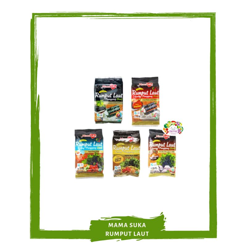 

Mama Suka Nori / Rumput Laut Kering Bahan Masak Off Mallahrizwa
