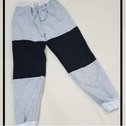 CUCI GUDANG UNIQLO BLOCKTECH SWEATPANTS BULU CELANA TRAINING MUSIM DINGIN ORIGINAL