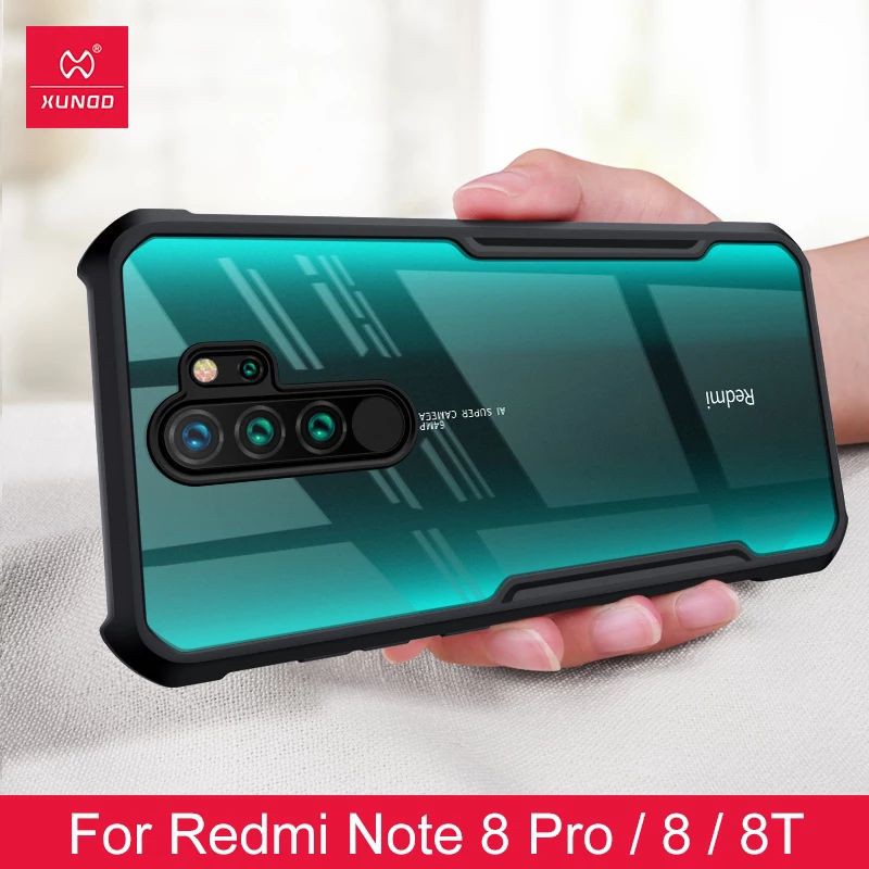 Softcase Case Xiaomi Redmi Note 8 Pro - Hardcase Bumper Anti Crack Redmi Note 8pro Silikon Casing