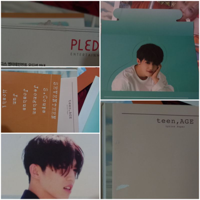 TEEN AGE SCOUPS SET ORANGE