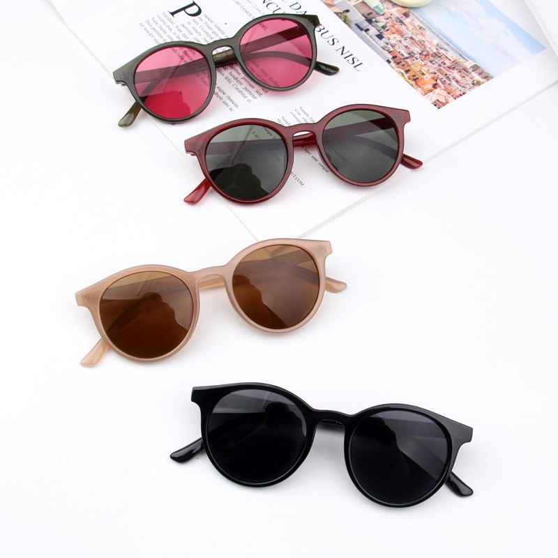 Kacamata Fashion Unisex Style Korea Aksesoris Fashion Frame Sunglasses Import