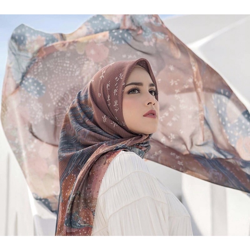 Buttonscarves Opuntia Voal - Russet