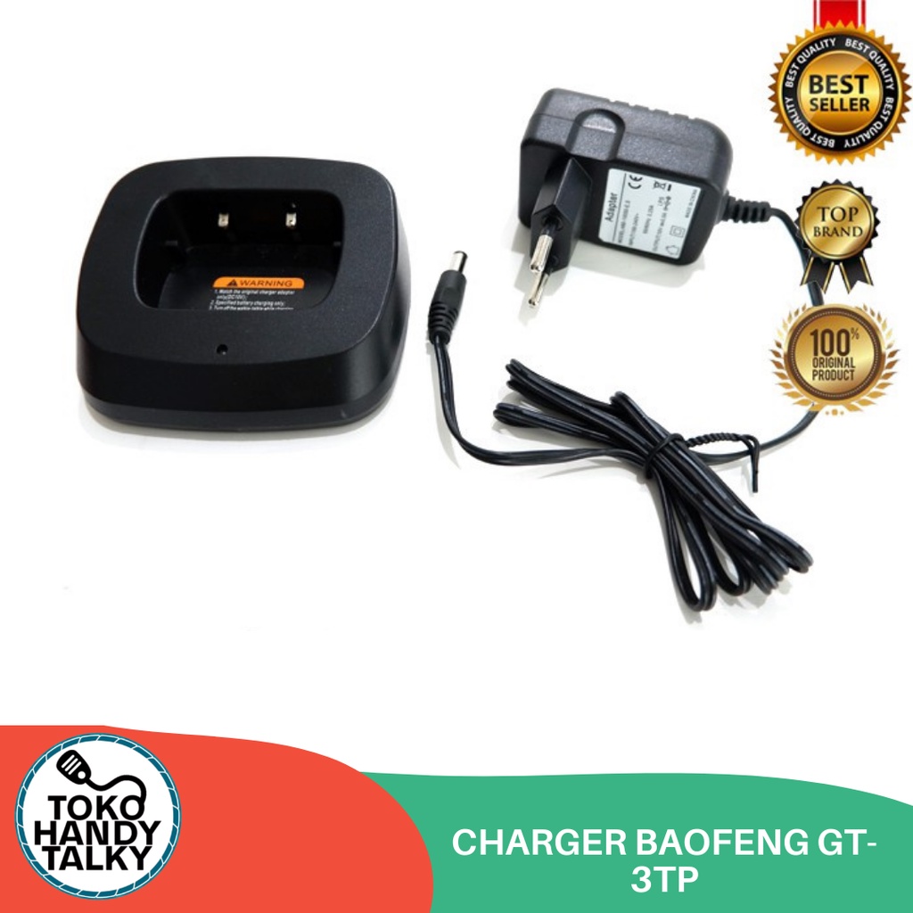 CHARGER HANDY TALKU BAOFENG GT-3TP GT3TP NEW