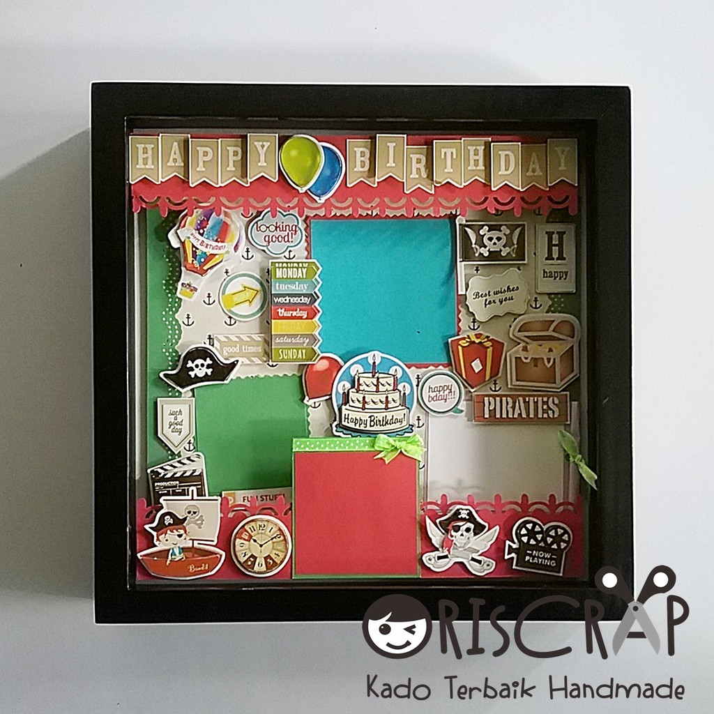 

kado ulang tahun untuk anak / kado untuk anak sahabat / premium scrapframe