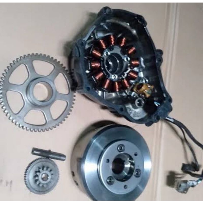 blok magnet Byson karburator magnet one way spull 1set original (seken)