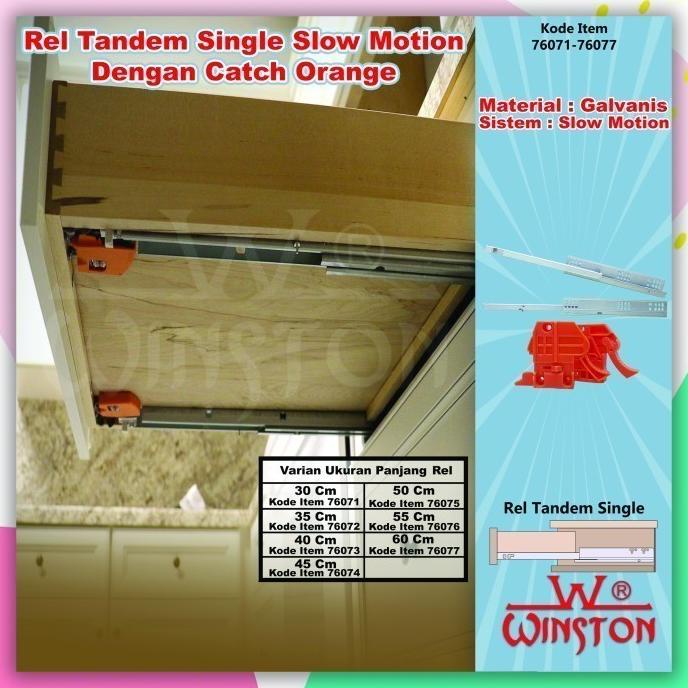 Rel Laci Tandem Winston 60 CM Single Extention Slowmotion / 76077 cod