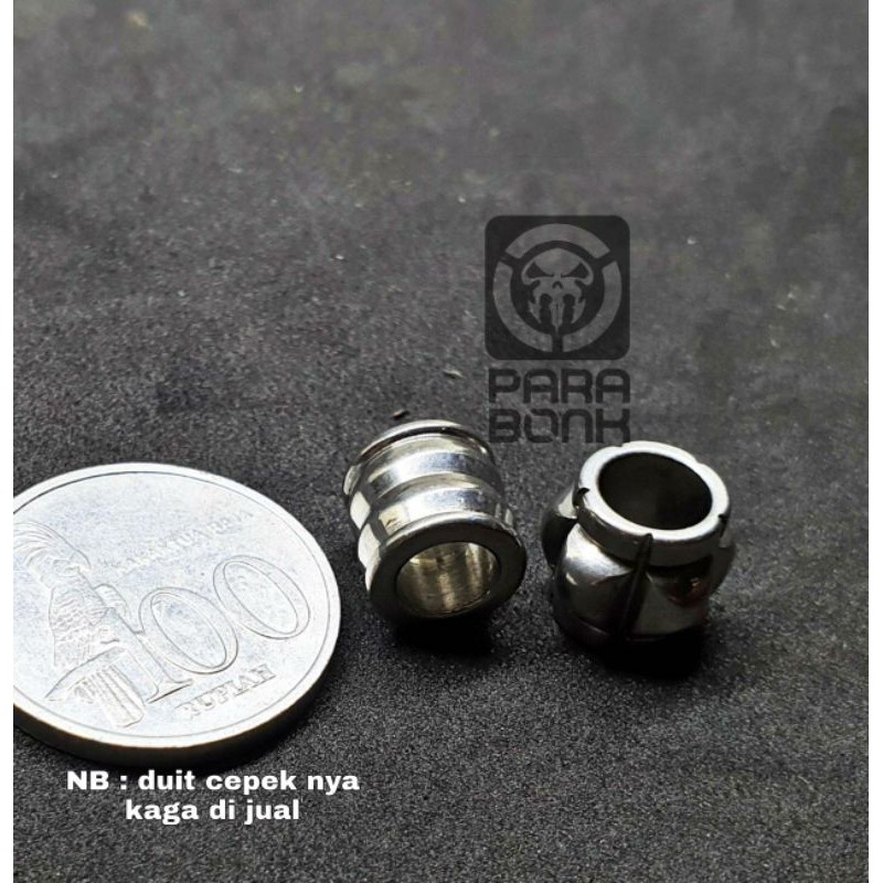 

stainless steel lanyard bead