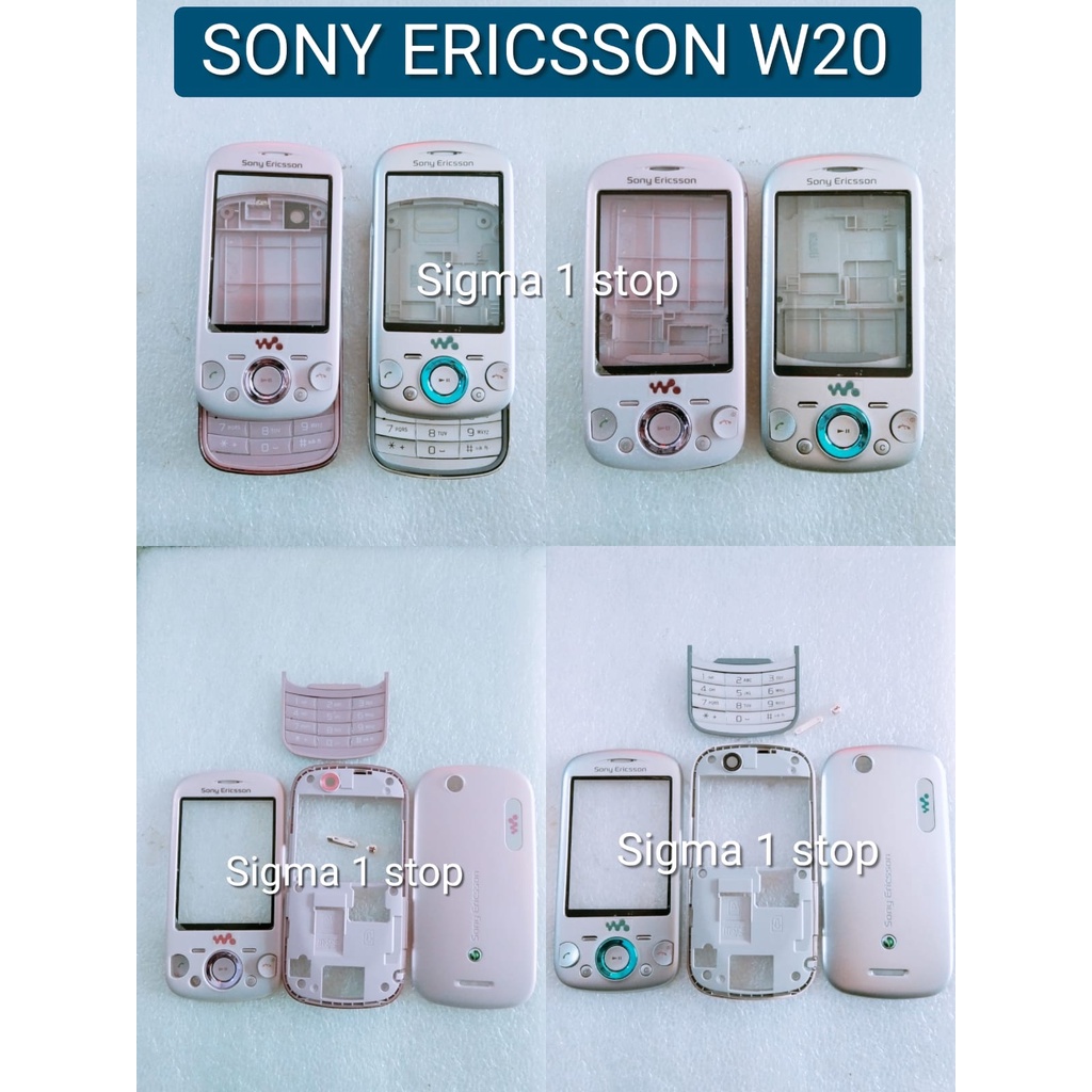 CASING SONY ERICSSON W20 + TULANG  HOUSING  COVER  KESING SONY ERICSSON JADUL