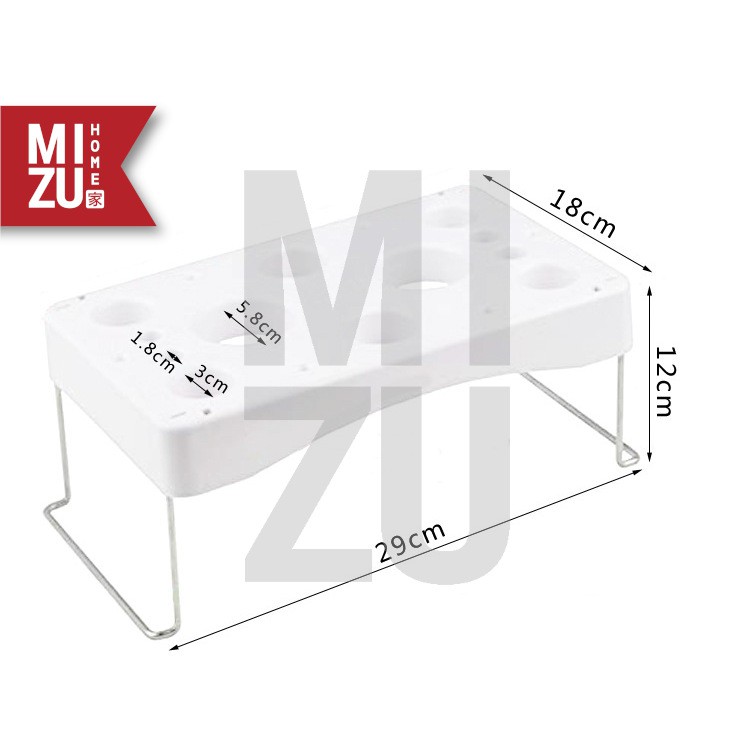 MIZU TAVOLA Meja Dekor Kue Cake Decorating Tools Tray Stand Fondant Icing Piping Bag-4