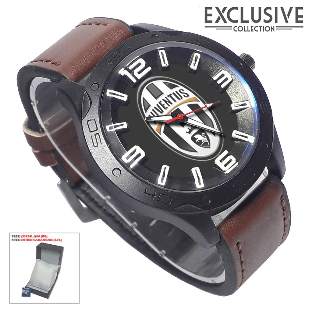 Jam tangan JUVENTUS CLASSIC Kalep Coklat (Exclusive)