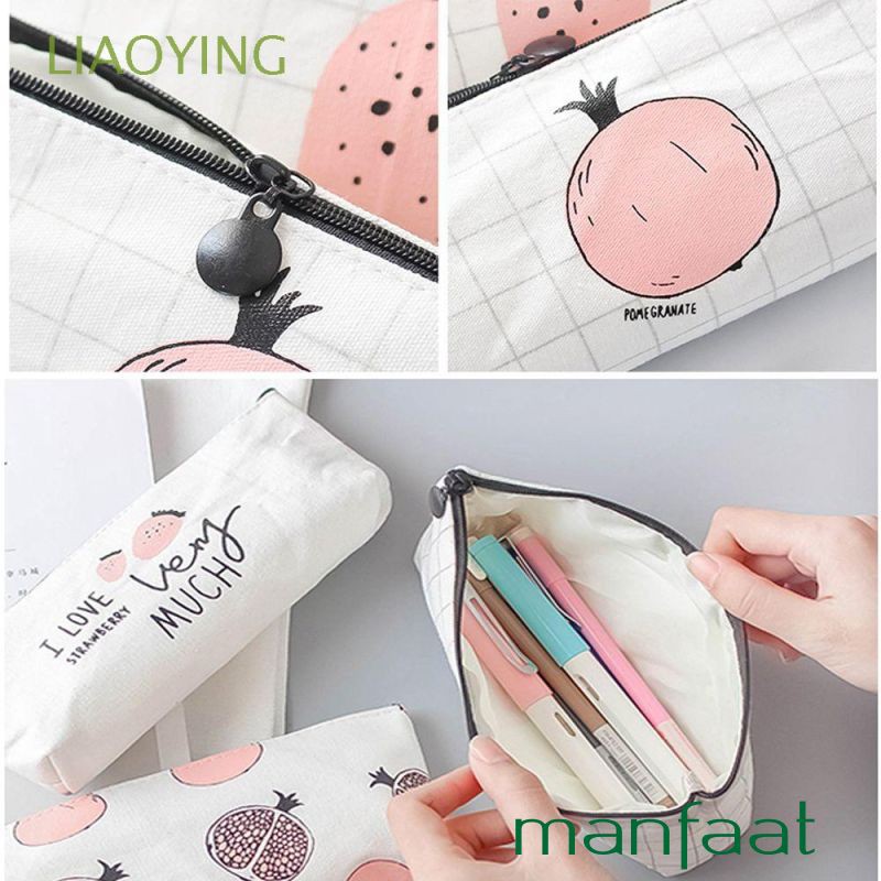 

Murah Cute Style Cosmetic School Supplies Large Capacity Multi-function Pencil Case Keren