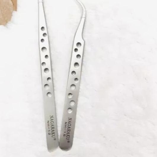 ➹ Pinset Nagaraku Bolong Eyelash extension - LURUS ♗