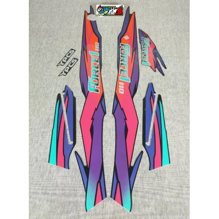 STRIPING FORCE 1 1996 MERAH 1995