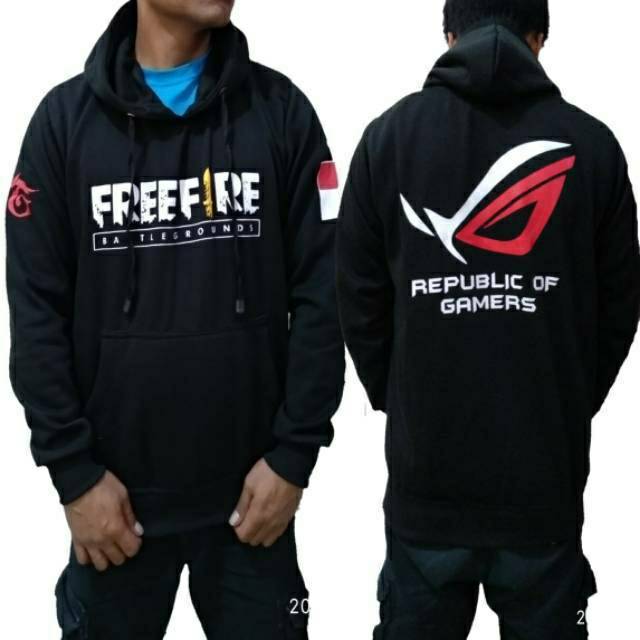 Sweater hoodie game FF free fire