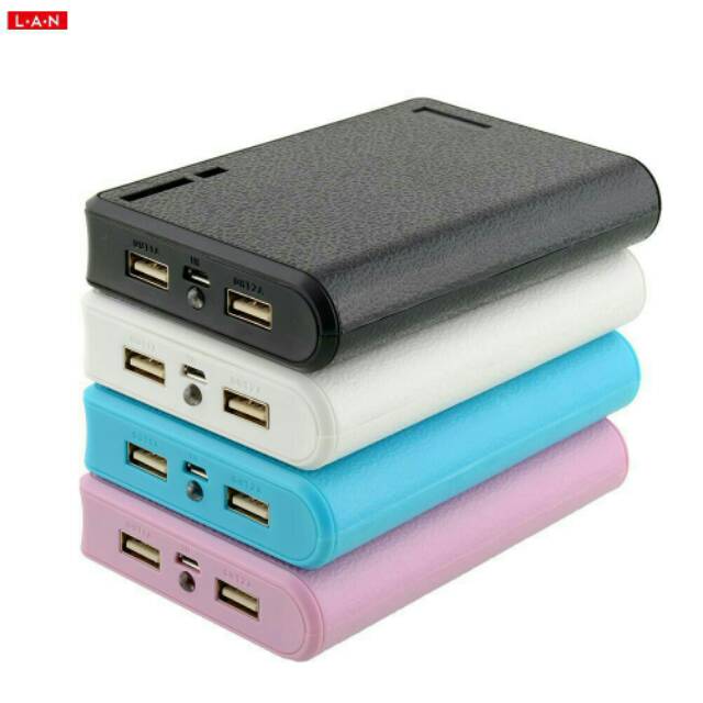 Modul casing diy power bank 4x baterai