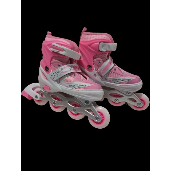 Sepatu Roda Power Line Pink