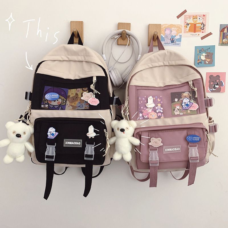 DISKON BESAR BESARAN HARGA TER AMBYAR TAS KOREA ASLI IMPORT GRATIS PIN DAN GANTUNGAN BONEKA LUCU/TAS ANAK SEKOLAH MODEL KEKINIAN/TAS SEKOLAH IMPORT SD/TAS SD ASLI IMPORT/TAS RANSEL MODEL KOREA ASLI IMPORT/TAS SEKOLAH ANAK SD SMP /TAS ANAK MODEL TERBARU