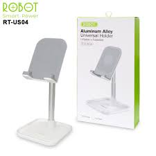 Robot RT-US04 Liftable Foldable Phone Holder Stand HP di Meja