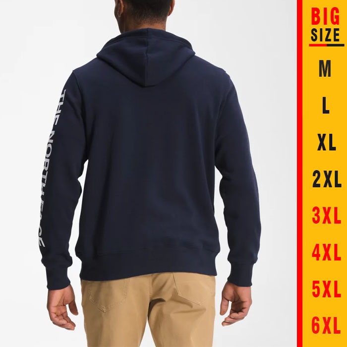 Jaket Pria TNF Oversize Hoodie Zipper big size Jaket Olahraga Pria