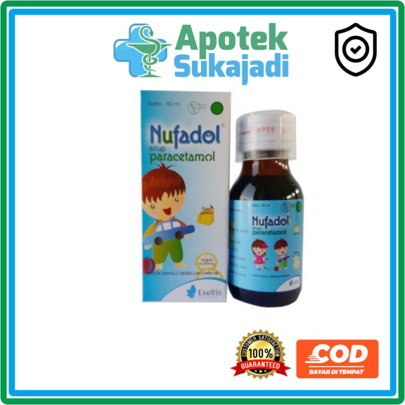 

Nufadol syrup 60ml / pacacetamol exeltis