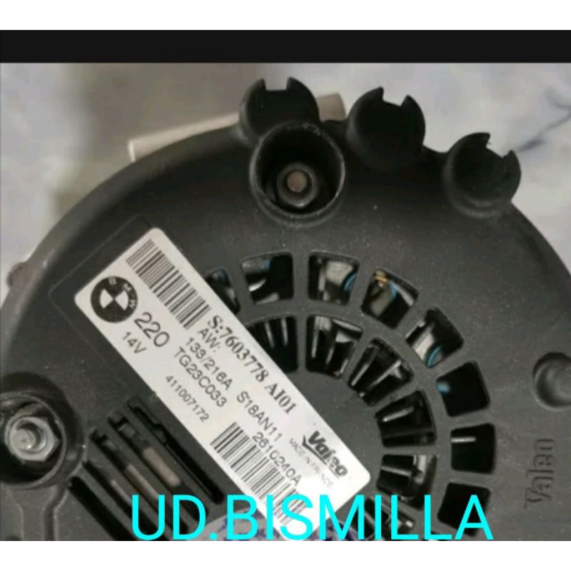 dinamo ampere amper BMW X5 E60 E70 E84 E90 N52 BMW X6 220A original valeo