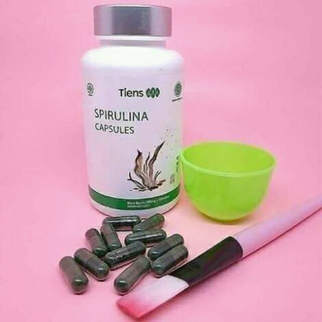 Masker Spirulina Tiens Syariah