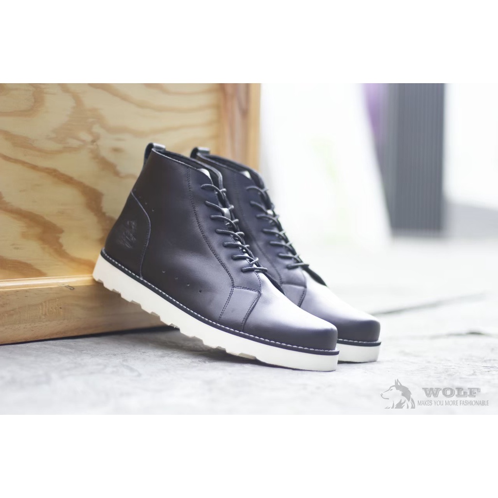 BASANJI BOOT - SEPATU BOOT PRIA KULIT ASLI PREMIUM CASUAL KERJA DAN ADVENTURE-  SEPATU PANTUS PRIA