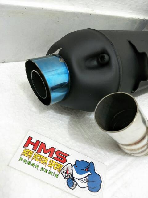 Knalpot Tsukigi Leher Stenlis Beat - Scopy - Beat F1- Beat Pop - Beat Street - Spacy - Vario 110 Led-3