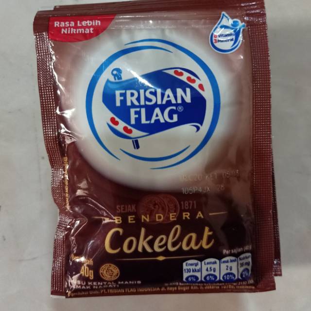 

Susu kental manis Frisian Flag Coklat 40g