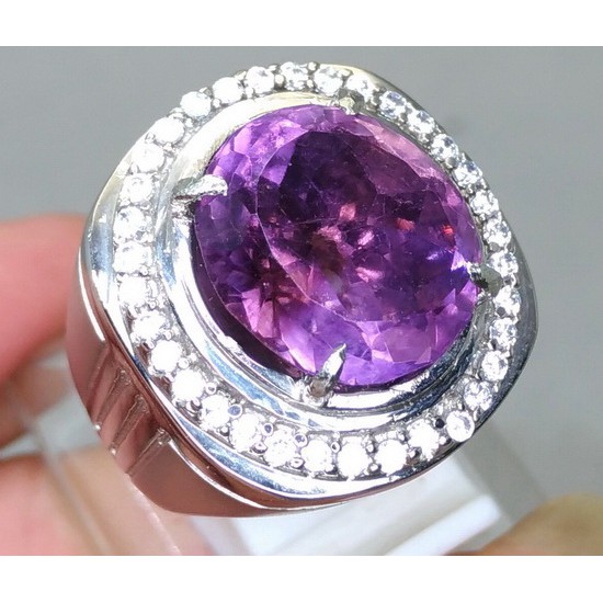  Batu Amethyst  Quartz Purple Kecubung Ungu Asli Natural 