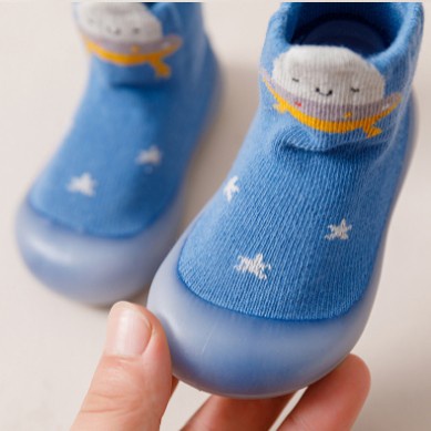 Sepatu Skidder Prewalker bayi anak sepatu belajar jalan sepatu karet SK5 LYME