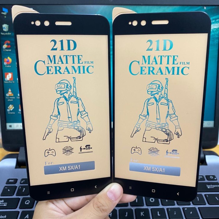 CMF Ceramic Matte Xiaomi Mi A1 / Mi 5X / Redmi Note 5A  Anti Gores Full Layar Anti Minyak MiA1 Mi5X