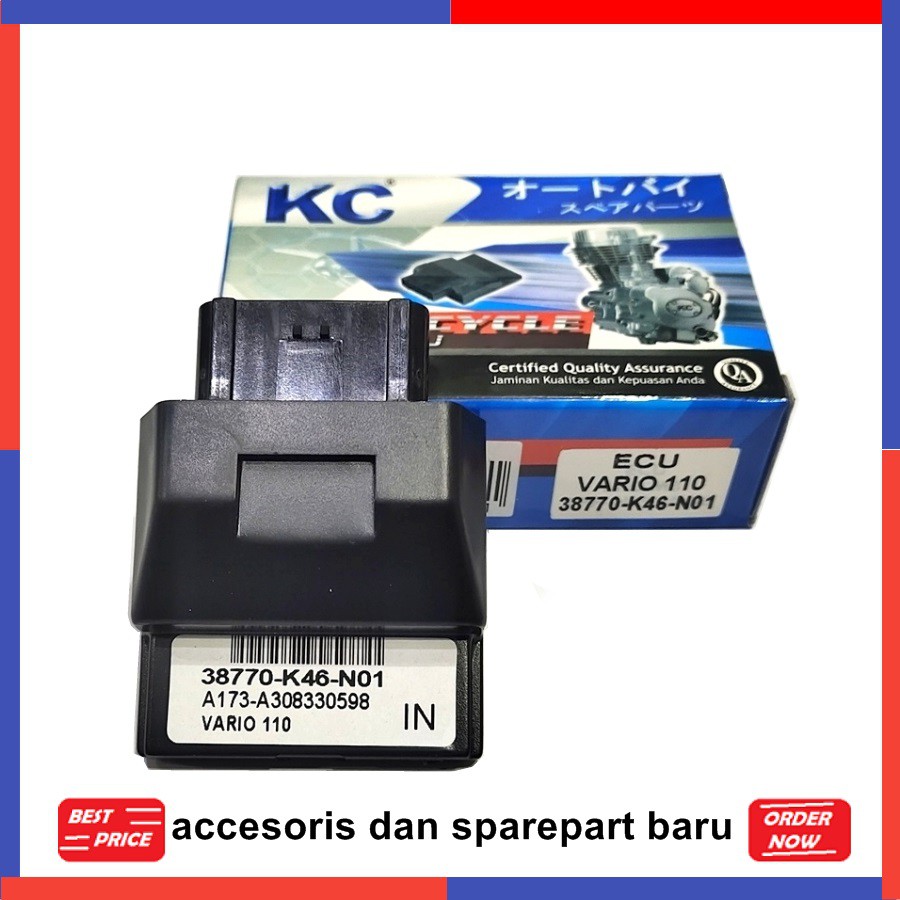 ECU VARIO 110/SCOOPY 2015 SPAREPART MOTOR KCRACING