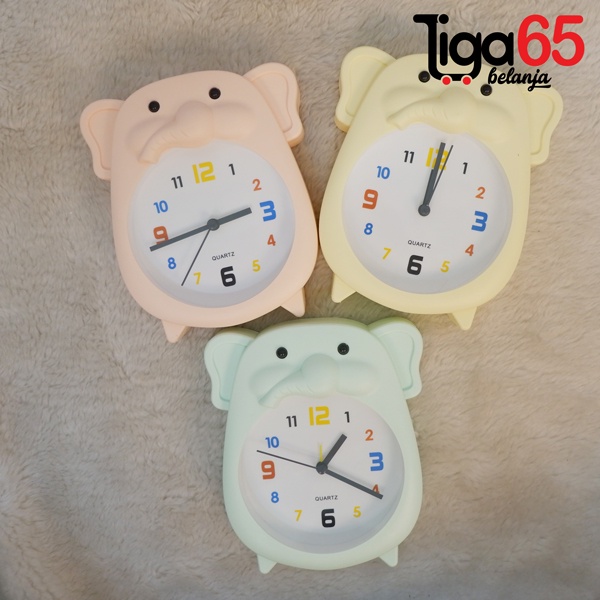 365 CLOCK #41216 Jam Meja Jam Kecil Bentuk Lucu