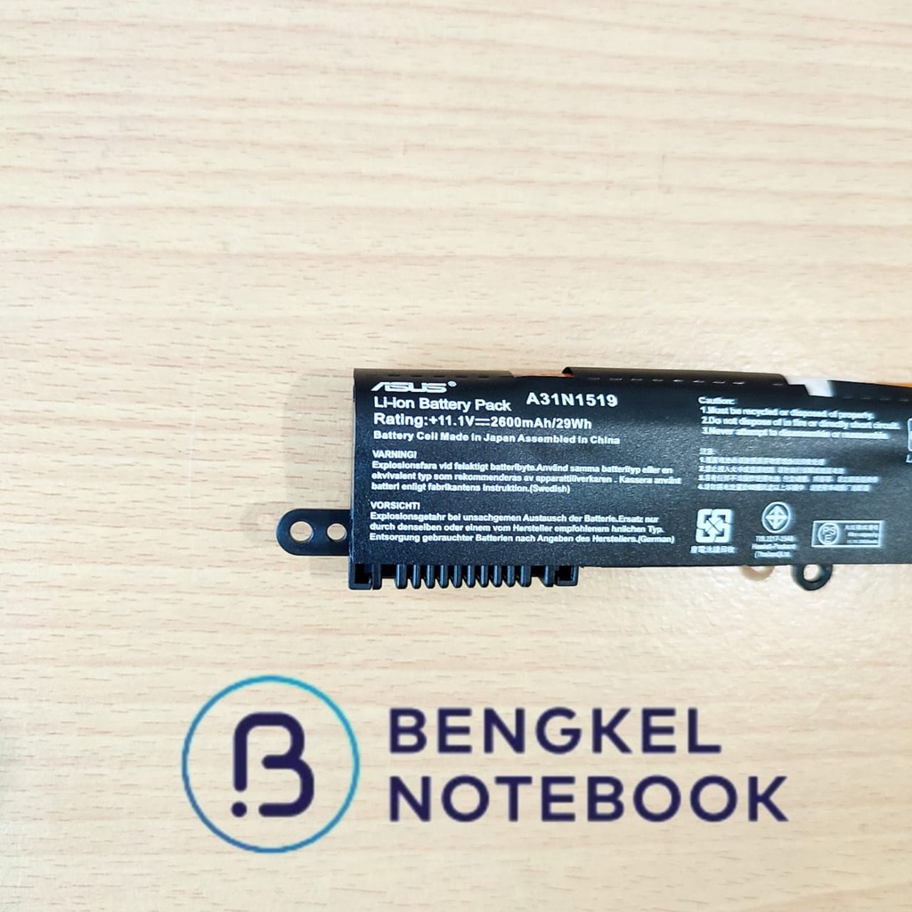 Baterai Asus X540 A31N1519 X540S X540L X540SA X540LA X540LJ A540 A540LA F540 X540SA X540S Original