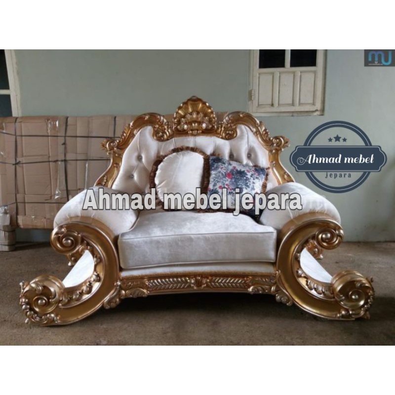 SOFA TAMU SET 321 SOFA MEWAH JATI
