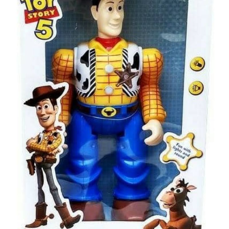Mainan Anak Figur Toy Story5 Sherif Woody