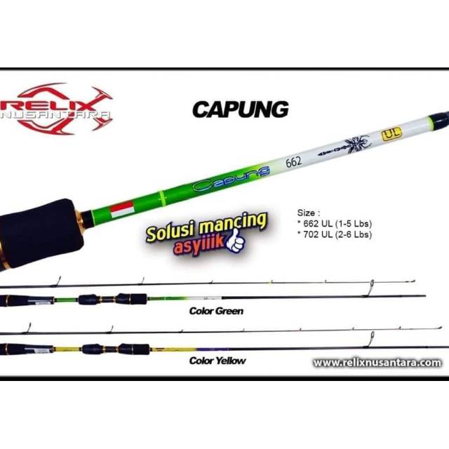 Joran pancing capung relix nusantara UL | Shopee Indonesia