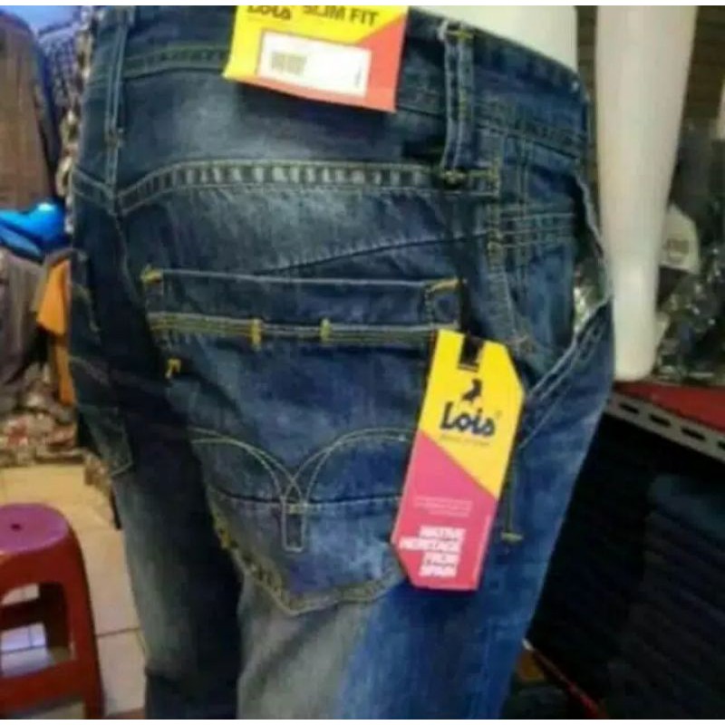 DJ // CELANA LOIS PRIA BAHAN ORIGINAL JEANS / CELANA LOIS PANJANG  PRIA